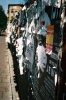 KAZIMIERZ 0011, casimirus, fence, posters, sidewalk, miodowa, street, color, krakow, photography, ar