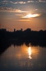 WARSAW_019, warsaw, city, vistula river, bridge, poniatowskiego, sun, sunrise, clouds, water, landsc