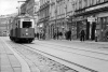 ZWIERZYNIECKA_0001B, ulica, zwierzyniecka, tramwaj, 2, kraków, stare miasto, fotografia, czarno biał